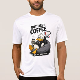 ABER ZUERST KAFFEE Grafik-Shirt Geschenkidee T-Shirt