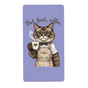 Aber zuerst Kaffee Katze