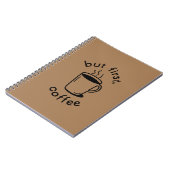 Aber zuerst, Kaffee Notizblock (Linke Seite)