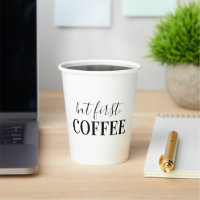 Aber zuerst, Kaffee