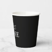 Aber zuerst, Kaffee Pappbecher (Links)