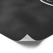 Aber zuerst Kaffee! Plakat mit Tafel (Ecke)