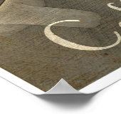 Aber zuerst Kaffee - Poster (Ecke)