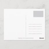 "Aber zuerst, Kaffee" Postkarte (Rückseite)