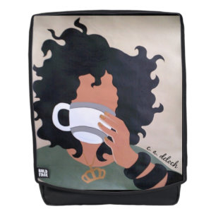 "Aber zuerst, Kaffee " Rucksack