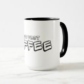 Aber zuerst Kaffee Tasse (VorderseiteRechts)
