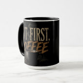 Aber zuerst Kaffee Tasse (Vorderseite Links)