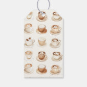 Aber zuerst, Kaffeetassen Geschenkanhänger (Rückseite)