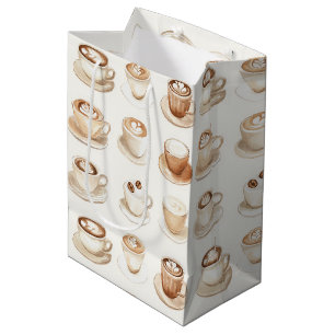 Aber zuerst, Kaffeetassen Mittlere Geschenktüte