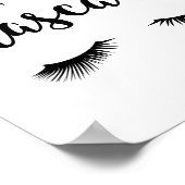 Aber zuerst Mascara Poster (Ecke)