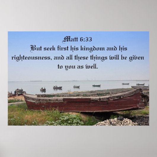 Aber zuerst sein Königreich suchen Poster (Vorne)