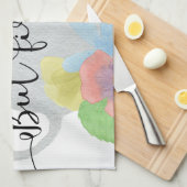 Aber zuerst, Tee Küchentuch (Viertel Falte)