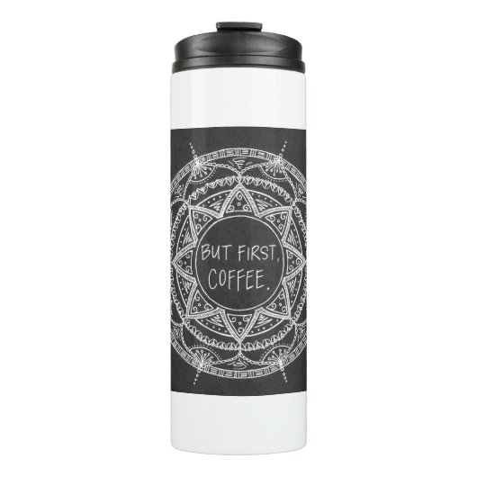 Aber zuerst thermosbecher (Vorderseite)