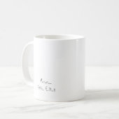 Aberaeron, durch Helen Elliott Kaffeetasse (Vorderseite Links)