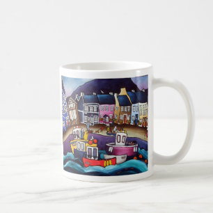 Aberaeron-Fang-von-d-tägig durch Helen E… Kaffeetasse