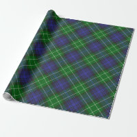 Abercrombie Blue Green Tartan Kariert schottisch