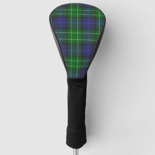 Abercrombie Blue Green Tartan Kariert schottisch Golf Headcover