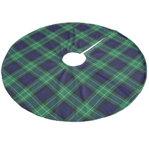 Abercrombie Christmas Tree Skirt Fleece Weihnachtsbaumdecke