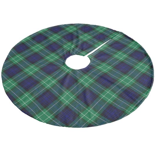 Abercrombie Christmas Tree Skirt Fleece Weihnachtsbaumdecke (Schrägansicht)