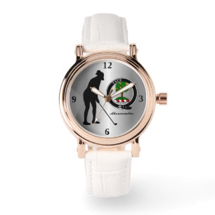 Abercrombie-Clan-Abzeichen (ihr) Golf Armbanduhr