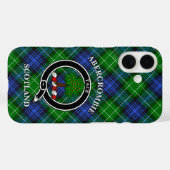 Abercrombie Clan Abzeichen & Tartan Personalisiert Case-Mate iPhone Hülle (Rückseite (Horizontal))