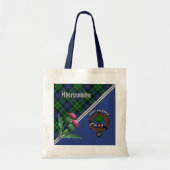 Abercrombie Clan Abzeichen & Tartan Tote Bag Tragetasche (Vorne)