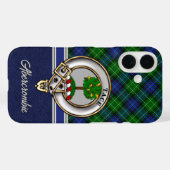 Abercrombie Clan Badge & Tartan Personalized Case-Mate iPhone Hülle (Rückseite (Horizontal))