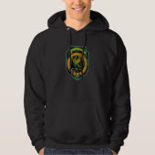 Abercrombie Clan Scottish Crest and Tartan Hoodie (Vorderseite)