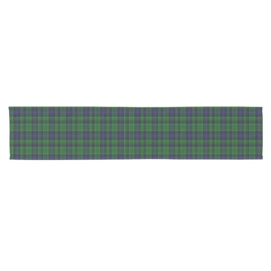 Abercrombie Clan Tartan Kariert Table Runner Kurzer Tischläufer (Horizontal)