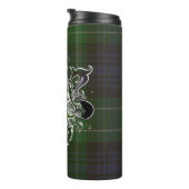 Abercrombie Clan Tartan Lion Thermosbecher (Nach rechts gedreht)