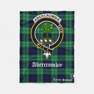Abercrombie Clan Tartan Schottland Fleece-Decke Fleecedecke
