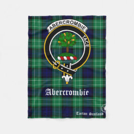 Abercrombie Clan Tartan Scotland Fleece Blanken