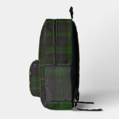 Abercrombie Clan Tartan Skull Bedruckter Rucksack (Rechts)