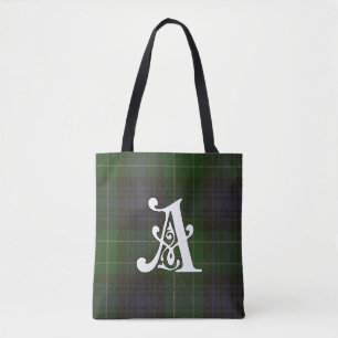 Abercrombie Clantartan-Monogramm Tasche