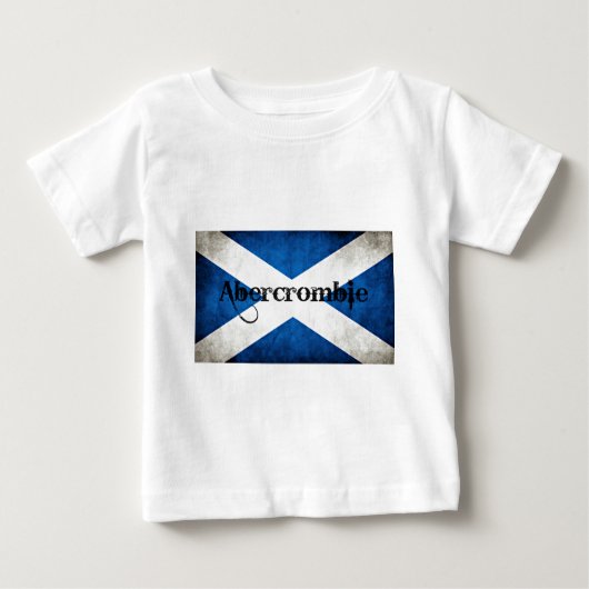 Abercrombie Grunge Flag Baby T-shirt (Vorderseite)