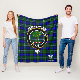 Abercrombie Jagdklan Abzeichen Tartan Kariert Fleecedecke
