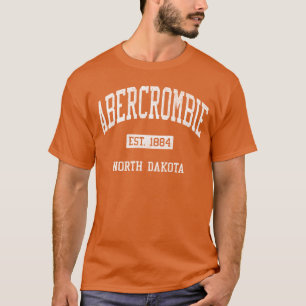 Abercrombie North Dakota ND JS04 Vintage Athletik  T-Shirt