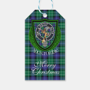 Abercrombie schottischer Clan-Tartan & Wappen Geschenkanhänger