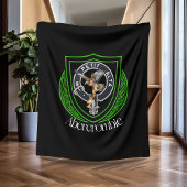 Abercrombie schottisches Clan-Wappen Fleecedecke