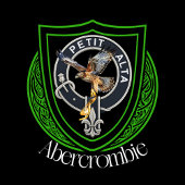 Abercrombie schottisches Clan-Wappen Fleecedecke