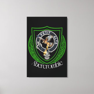 Abercrombie schottisches Clan-Wappen Leinwanddruck