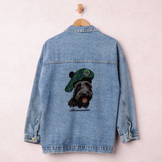 Abercrombie Scottie Dog Personalisiert Denim Jacke (Hangar)