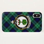 Abercrombie Scottish Clan Tartan Phone Case (Rückseite (Horizontal))
