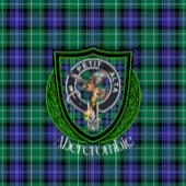 Abercrombie Scottish Clan Tartan & Wappen Fleecedecke