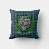 Abercrombie Scottish Clan Tartan & Wappen Kissen (Rückseite)