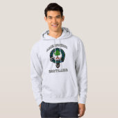 Abercrombie Tartan Clan Abzeichen Athletic Style Hoodie (Vorne ganz)