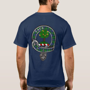 Abercrombie Tartan Clan Abzeichen Personalisierter T-Shirt