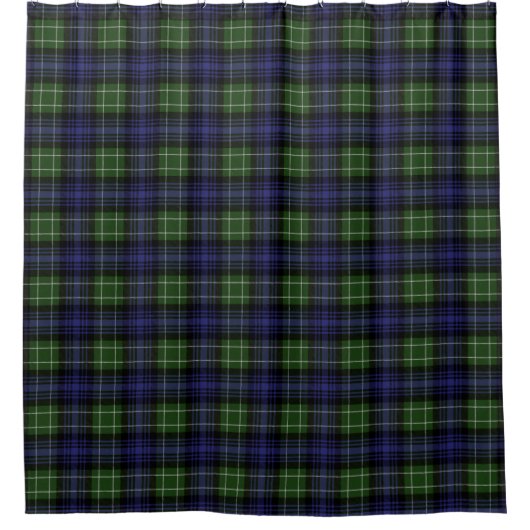 Abercrombie Tartan Duschvorhang (Vorderseite)