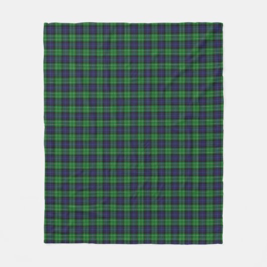 Abercrombie Tartan Fleecedecke (Vorderseite)