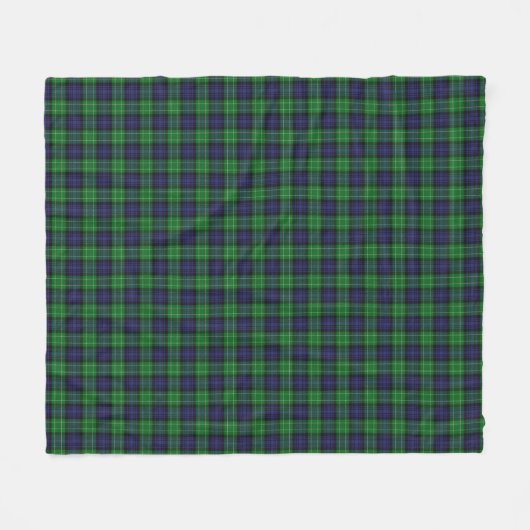 Abercrombie Tartan Fleecedecke (Vorderseite (Horizontal))